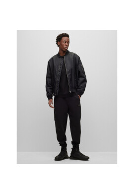 Hugo Яке бомбър Byler2321 50485591 Черен Oversize - Pepit.bg