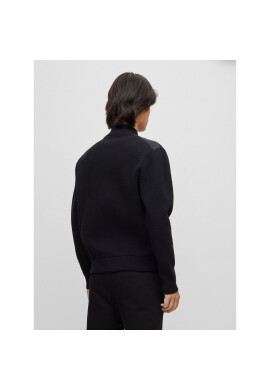 Hugo Яке бомбър Sombo 50492821 Черен Relaxed Fit - Pepit.bg