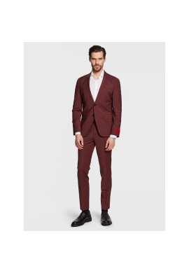 Hugo Костюм 50485856 Кафяв Extra Slim Fit - Pepit.bg