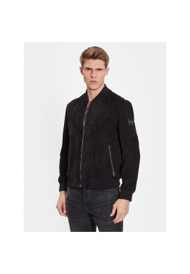 Hugo Кожено яке 50486354 Черен Regular Fit - Pepit.bg