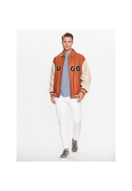 Hugo Кожено яке 50487280 Оранжев Regular Fit - Pepit.bg