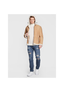 Hugo Кожено яке Lio 50481771 Бежов Regular Fit - Pepit.bg