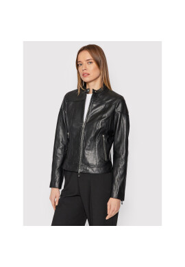 Hugo Кожено яке Lasena 50463433 Черен Regular Fit - Pepit.bg