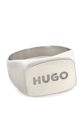 Hugo Пръстен E-Logobold-Ring 50472524 Сребрист - Pepit.bg