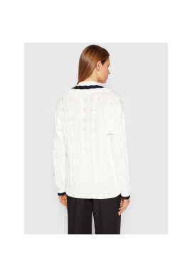 Hugo Пуловер Sorelleena 50465585 Бял Oversize - Pepit.bg