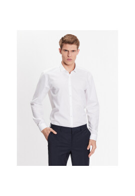 Hugo Риза 50389769 Бял Extra Slim Fit - Pepit.bg