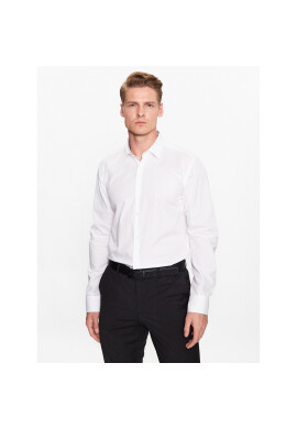 Hugo Риза 50489845 Бял Extra Slim Fit - Pepit.bg