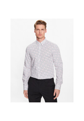 Hugo Риза 50490080 Бял Extra Slim Fit - Pepit.bg