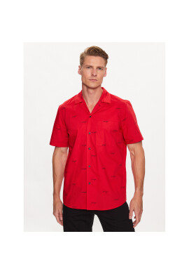 Hugo Риза 50490668 Червен Relaxed Fit - Pepit.bg