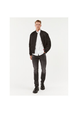 Hugo Риза Ermo 50490733 Бял Slim Fit - Pepit.bg