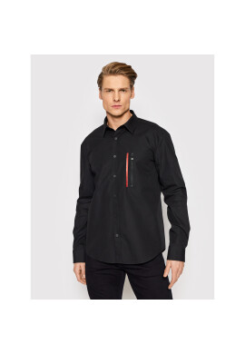Hugo Риза Egan 50468095 Черен Slim Fit - Pepit.bg