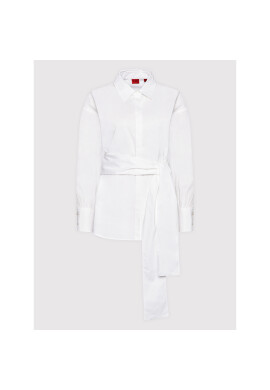 Hugo Риза Eilisha 50465081 Бял Oversize - Pepit.bg