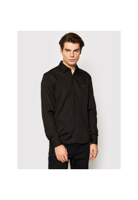 Hugo Риза Ermo 50458209 Черен Slim Fit - Pepit.bg