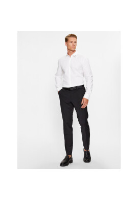 Hugo Риза Ermo 50495900 Бял Slim Fit - Pepit.bg