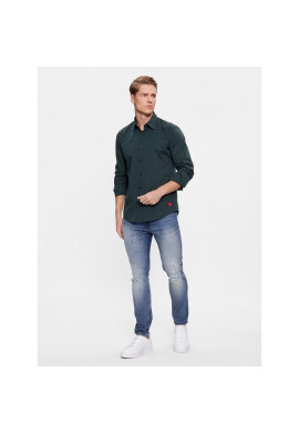 Hugo Риза Ermo 50500216 Зелен Regular Fit - Pepit.bg