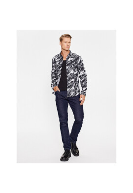 Hugo Риза Ermo 50501841 Черен Slim Fit - Pepit.bg