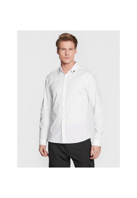 Hugo Риза Ero3 50478587 Бял Extra Slim Fit - Pepit.bg