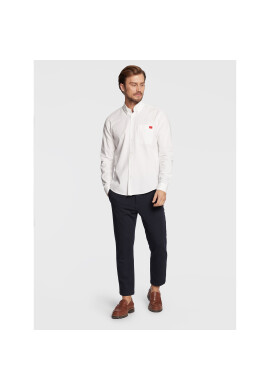 Hugo Риза Evito 50479302 Бял Slim Fit - Pepit.bg