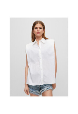 Hugo Риза Evya 50488513 Бял Relaxed Fit - Pepit.bg