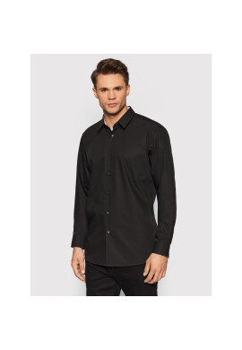Hugo Риза Vidal 50450067 Черен Regular Fit - Pepit.bg