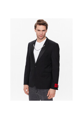Hugo Сако 50483142 Черен Extra Slim Fit - Pepit.bg