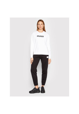 Hugo Суитшърт 50470571 Бял Regular Fit - Pepit.bg