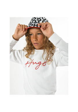 Hugo Суитшърт G25117 D Бял Regular Fit - Pepit.bg