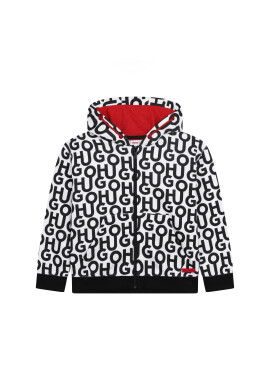 Hugo Суитшърт G25127 S Бял Regular Fit - Pepit.bg
