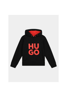Hugo Суитшърт G25152 D Черен Regular Fit - Pepit.bg
