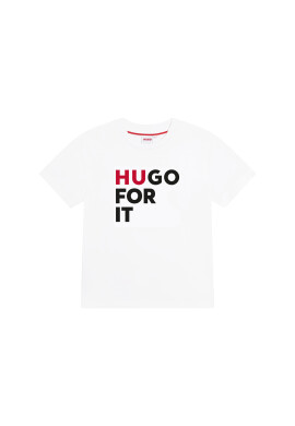 Hugo Тишърт G25108 D Бял Regular Fit - Pepit.bg