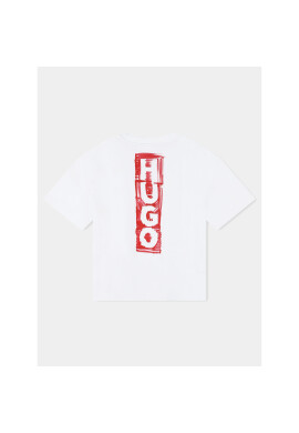 Hugo Тишърт G25140 D Бял Regular Fit - Pepit.bg