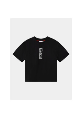 Hugo Тишърт G25140 D Черен Regular Fit - Pepit.bg