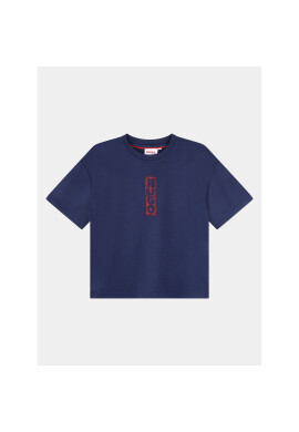 Hugo Тишърт G25140 D Син Regular Fit - Pepit.bg