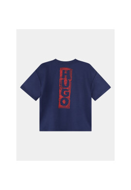 Hugo Тишърт G25140 D Син Regular Fit - Pepit.bg