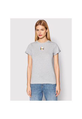 Hugo Тишърт Tee_Redlabel 50456008 Сив Slim Fit - Pepit.bg