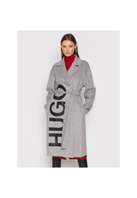 Hugo Вълнено палто Mitsuki 50455653 Сив Regular Fit - Pepit.bg