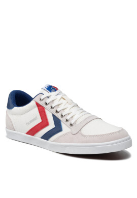 Hummel Сникърси Slimmer Stadil Low 63512-9228 Бял - Pepit.bg