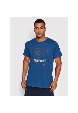 Hummel Тишърт 2.0 214331 Син Regular Fit - Pepit.bg