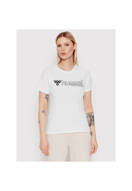Hummel Тишърт Noni 2.0 214325 Бял Regular Fit - Pepit.bg