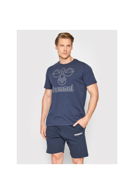 Hummel Тишърт Peter 206167 Тъмносин Regular Fit - Pepit.bg
