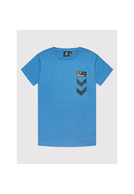 Hummel Тишърт Wimb 215204 Син Regular Fit - Pepit.bg