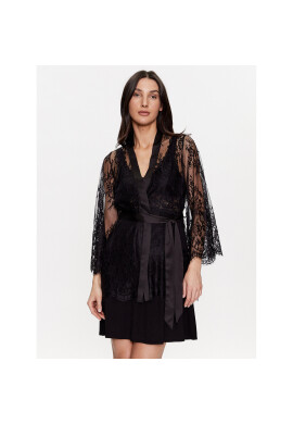 Hunkemöller Халат 191636 Черен Regular Fit - Pepit.bg