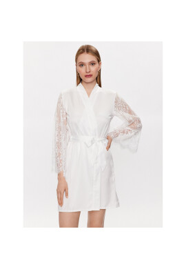 Hunkemöller Халат Bridal 202351 Бял - Pepit.bg