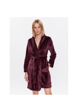 Hunkemöller Халат Robe Short 169405 Бордо - Pepit.bg