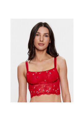 Hunkemöller Сутиен-топ Violet 200761 Червен - Pepit.bg
