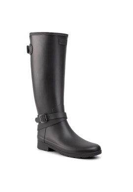 Hunter Гумени ботуши W Ref Back Adj Tall Ankle Strp WFT2003RMA Черен - Pepit.bg