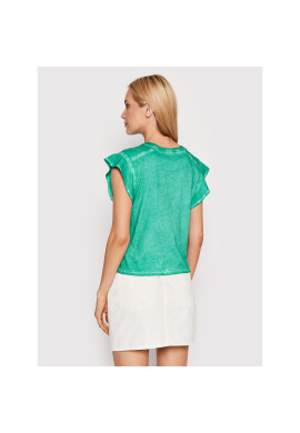 Hurley Тишърт Flutter 3HKS0391 Зелен Easy Fit - Pepit.bg