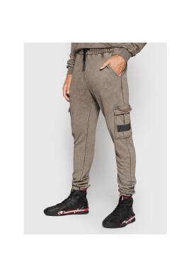 HYPE Долнище анцуг YWF-025 Кафяв Regular Fit - Pepit.bg