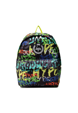 HYPE Раница Graffiti Logo BTS21048 Черен - Pepit.bg