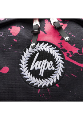HYPE Раница Black Pink Splat Crest Backpack YVLR-652 Черен - Pepit.bg